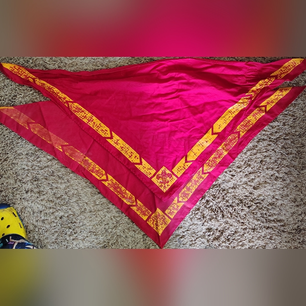 5 Boyscout Scarves And Slide